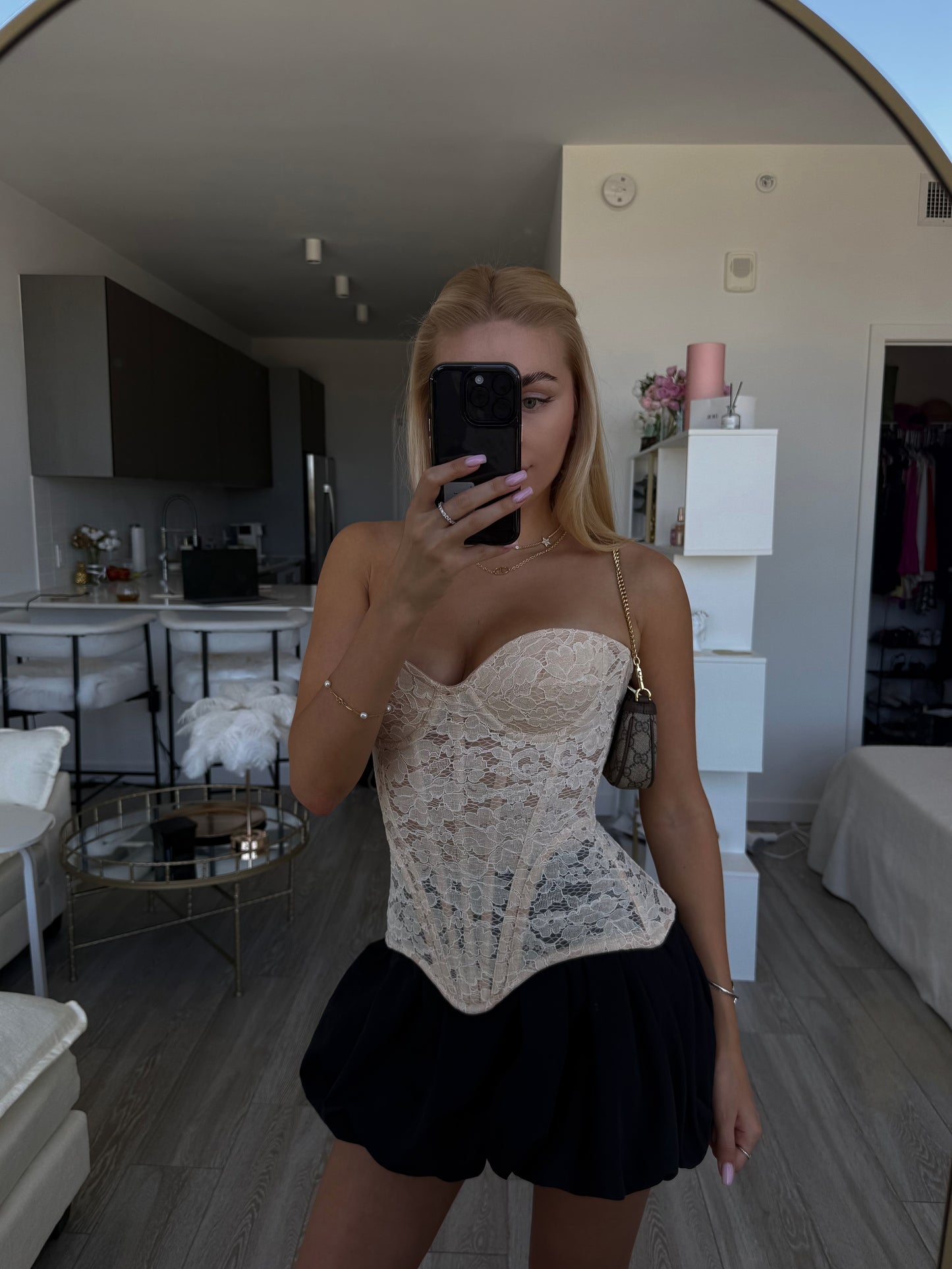 the LACE corset