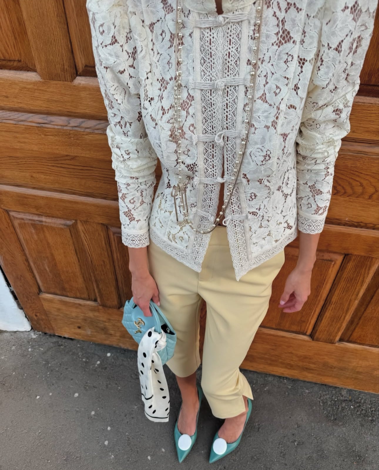 the AJOURÉ blouse