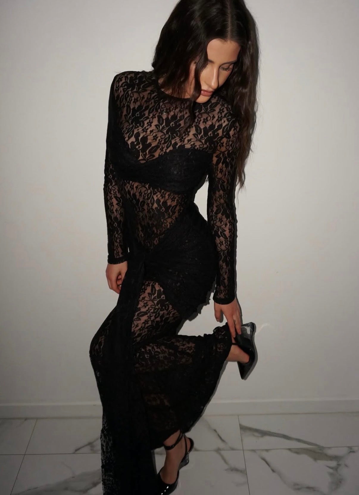 the DENTÉLLE dress’