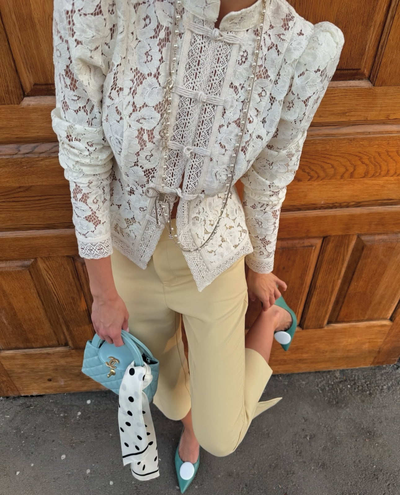 the AJOURÉ blouse