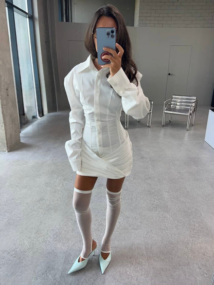 the COQUETTE shirt dress