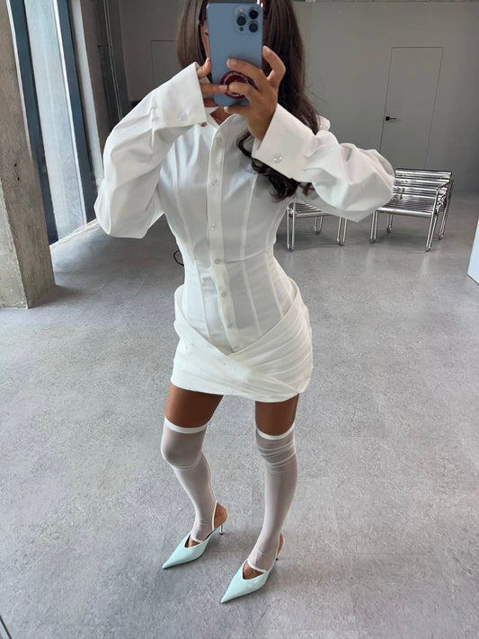 the COQUETTE shirt dress