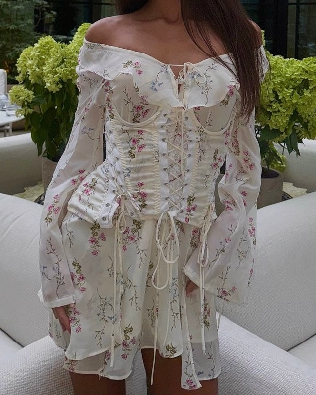 the WHISPERS corset dress