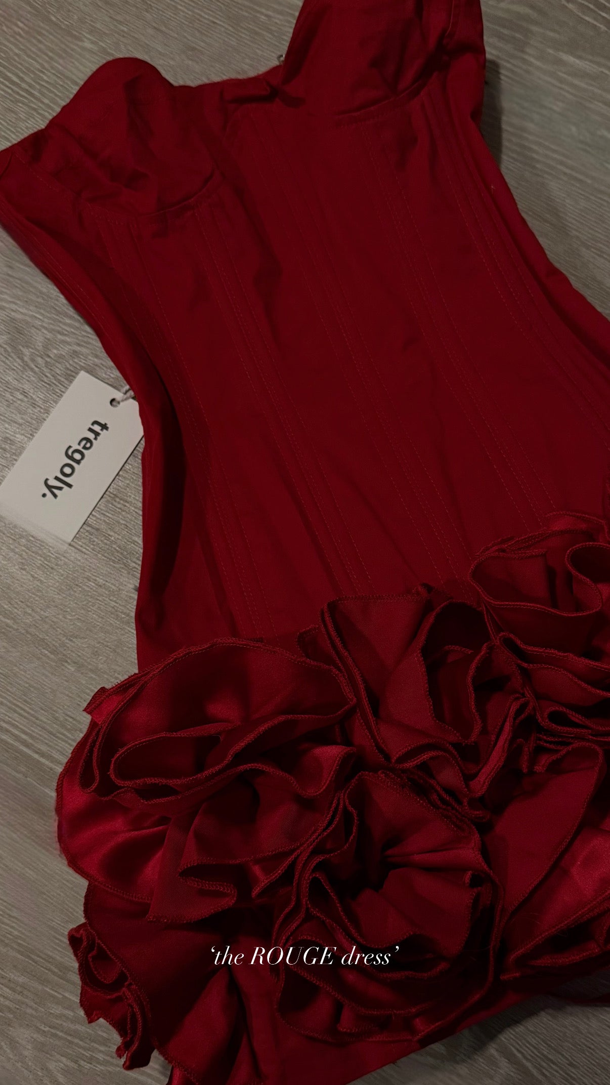 the ROUGE dress